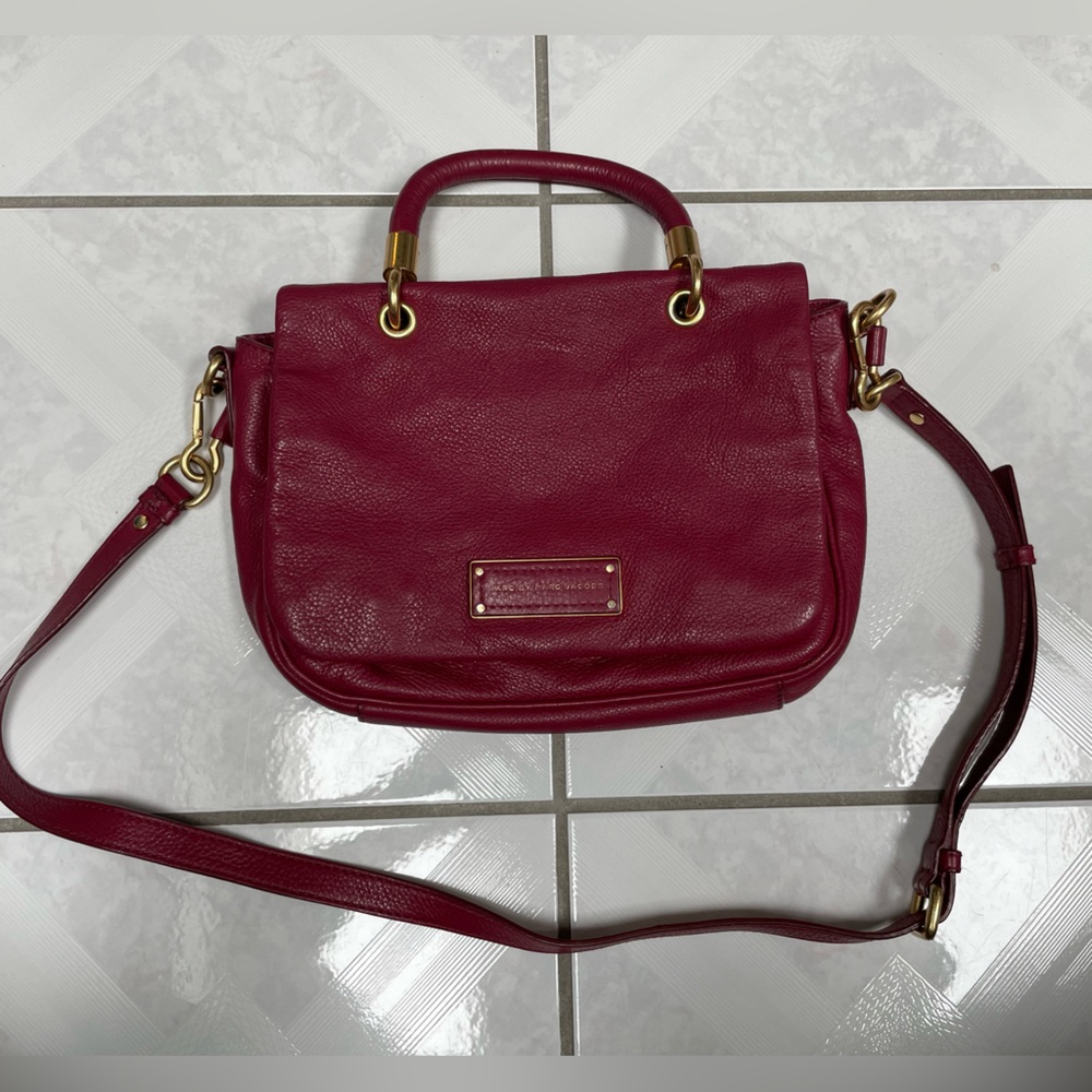 Marc by Marc Jacobs small - Red Too Hot to Handle Flap Crossbody Bag - leather